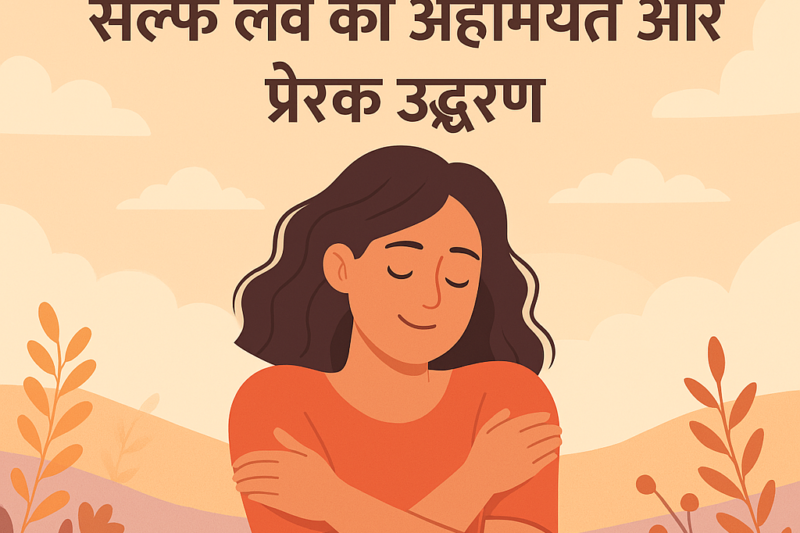 खुद से प्यार पर अनमोल विचार: सेल्फ लव की अहमियत और प्रेरक 15+ उद्धरण