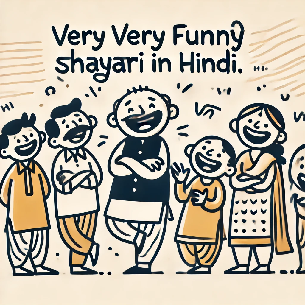 Very Very Funny Shayari in Hindi