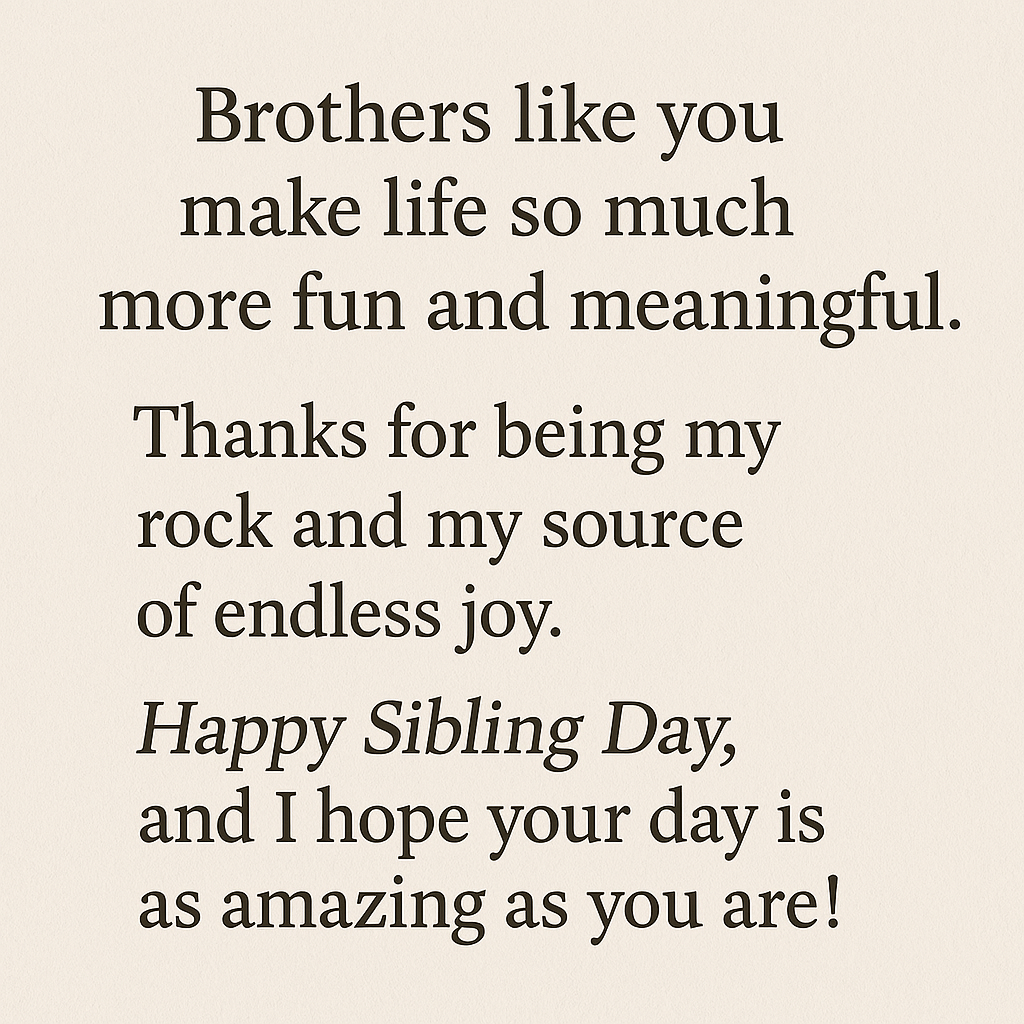 love siblings brothers