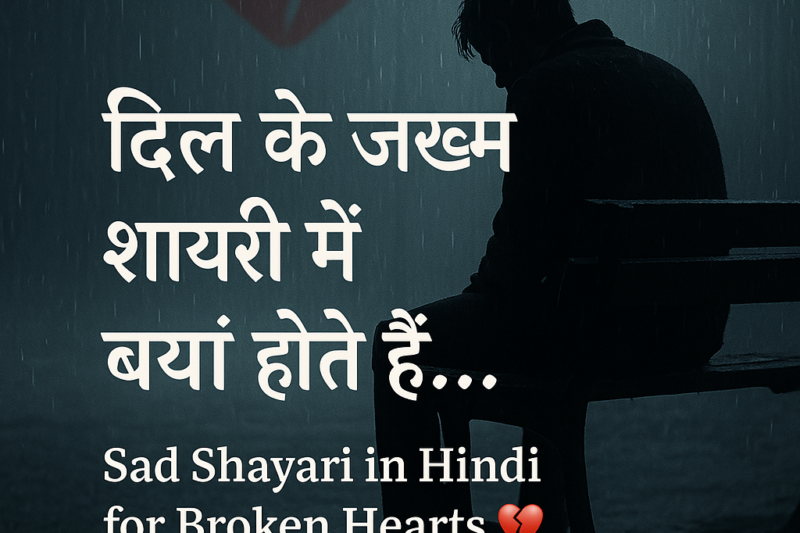 110+ Latent Best Sad Shayari in Hindi